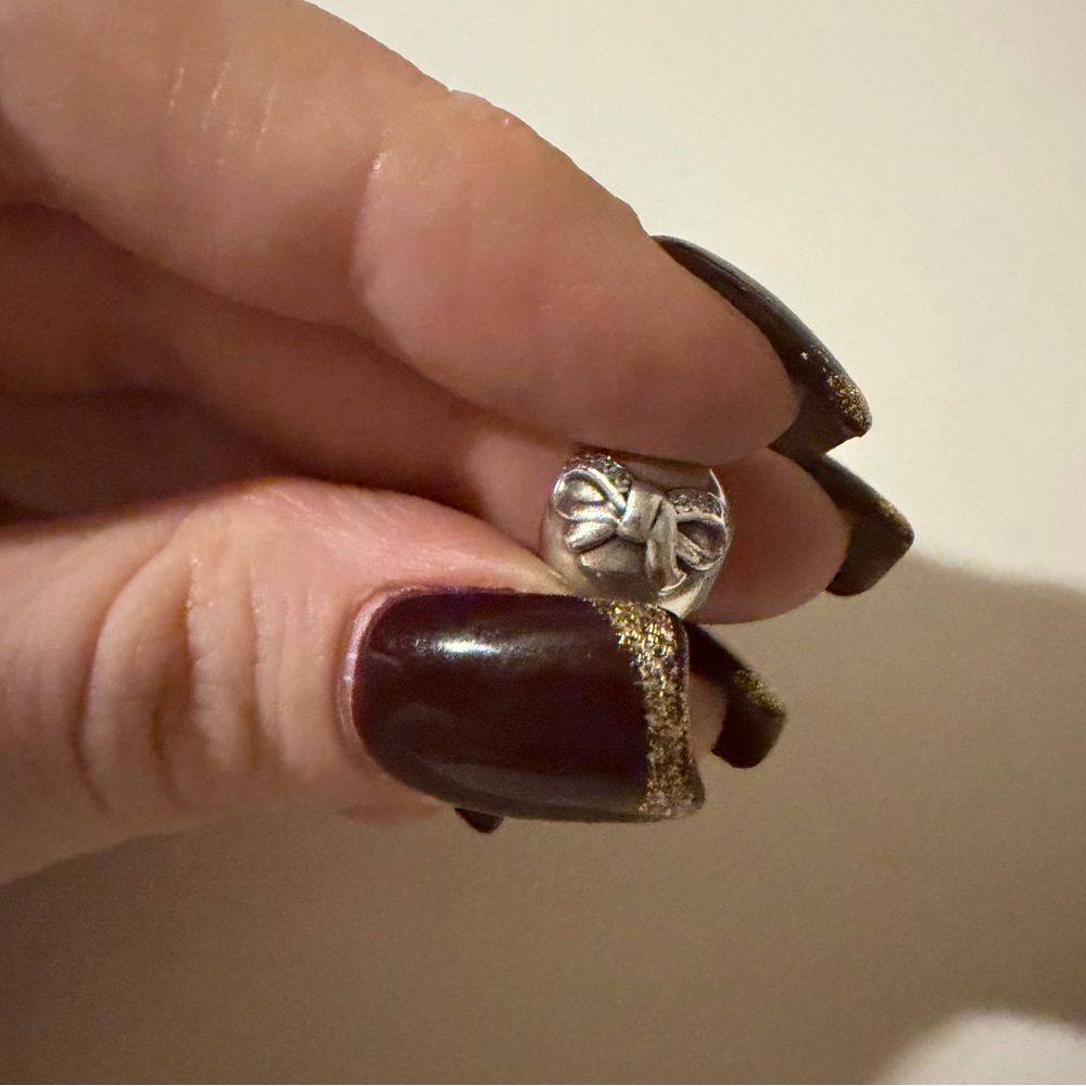 Pandora Silver Bow Bracelet Clip